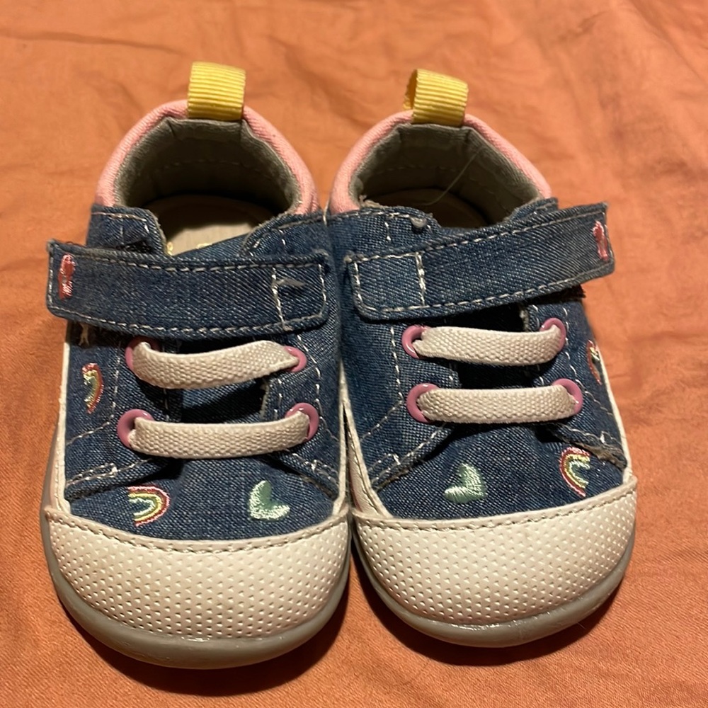 See Kai Run baby walking sneaker